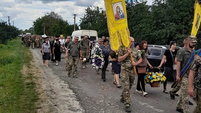 В громаді на Волині – триденна жалоба. Поховали двох бійців