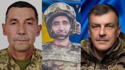 На Буковині прощаються з трьома військовими: Сливкою, Карпом та Лейбою
