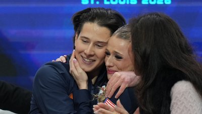 Вадим Колесник та Емілі Зінгас на чемпіонаті США з фігурного катання 