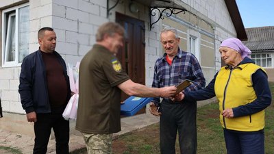 Микола Кошеля, вручення нагороди