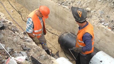 У Житомирі на Пушкінській міняють труби – оновлять півтори сотні метрів теплотраси