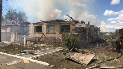 Наслідки авіаударів по Золочеву на Харківщині, 15 серпня 2024 року