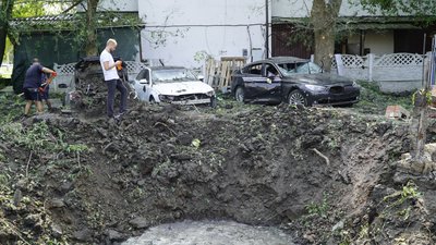 Вранці 19 серпня РФ обстріляла Немишлянський район Харкова: поранених немає Вранці 19 серпня РФ обстріляла Немишлянський район Харкова: поранених немає