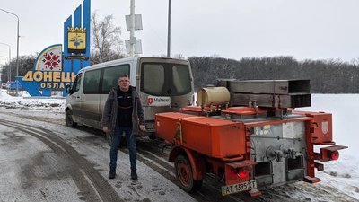 "Мальтійці" з Івано-Франківська привезли на Луганщину польову кухню