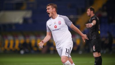 Форвард "Зорі" Гладкий повторив унікальний гольовий рекорд чемпіонату України