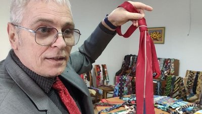 Тернополянин зібрав 500 краваток