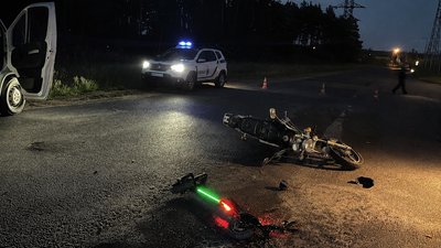 ДТП біля селища Маневичі, мотоцикліст збив 11-річного хопця, п'яний мотоцикліст аварія