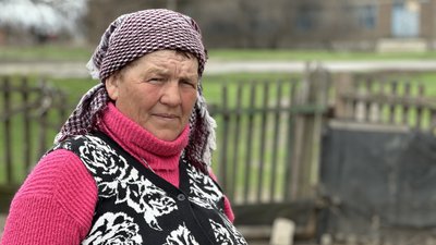 Жителька села Спасько-Михайлівка Любов