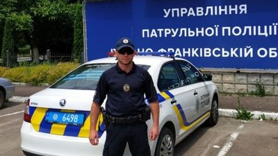 Не вдалося втекти. У Франківську патрульний поліцейський затримав винуватця ДТП