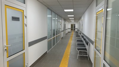 У Глобиному, що на Полтавщині, завершили ремонт міської лікарні