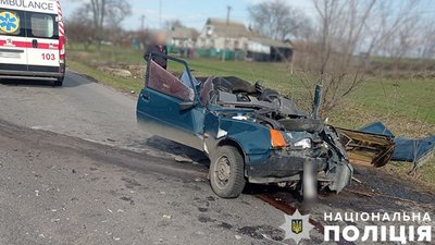 Через аварію на трасі в Кременчуцькому районі загинув водій легковика