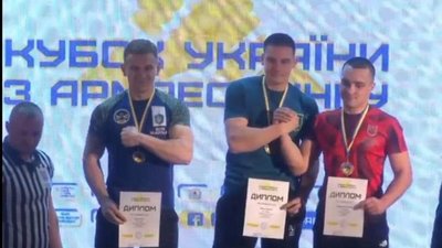 Сумські армреслери з кубком України