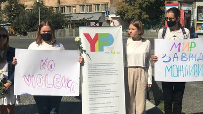 У Києві вшанували пам’ять жертв терактів 11 вересня у США