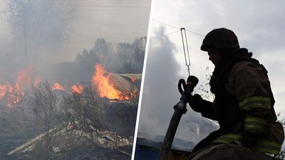 У прикордонному селі Стрілеча на Харківщині внаслідок обстрілу РФ згоріли три квартири