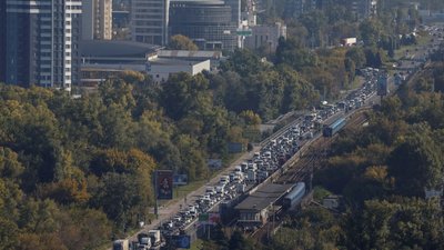 Затор у Києві