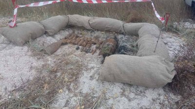 На Миколаївщині співробітники ДСНС виявили 31 боєприпас в акваторії Чорного моря На Миколаївщині співробітники ДСНС виявили 31 боєприпас в акваторії Чорного моря