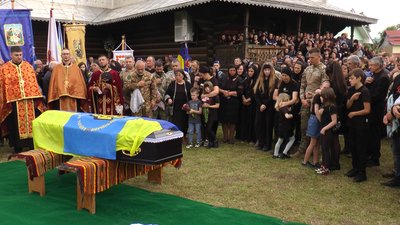 Похорон нацгвардійця Миколи Максимчука Похорон нацгвардійця Миколи Максимчука