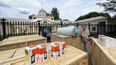Миколаївським музеям передали ящики та пакувальні матеріали для експонатів Миколаївським музеям передали ящики та пакувальні матеріали для експонатів