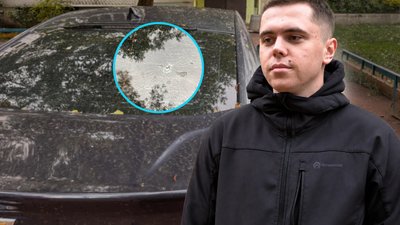 Житомир, авто, стрілянина, двір, багатоповерхівка, пошкодження