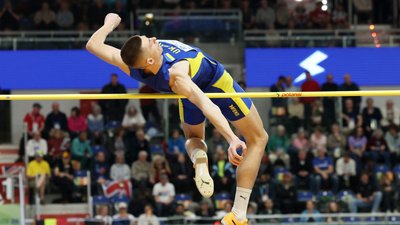 Олег Дорощук на чемпіонаті світу з легкої атлетики у приміщенні