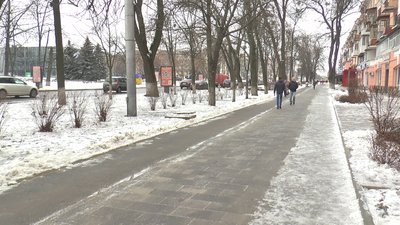 У Полтаві завершити ремонт тротуару на Соборності мають наступного літа