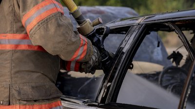 Пожежа в автомобілі