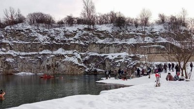 Перша з України прикарпатка проплила Льодову Милю