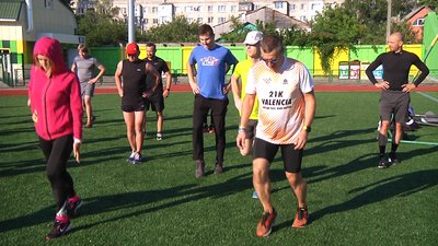 У Житомирі розпочався спортивно-оздоровчий проєкт "Біжу Житомиром" У Житомирі розпочався спортивно-оздоровчий проєкт "Біжу Житомиром"