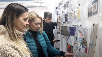 У Сумах відкрили міжнародну виставку поштового мистецтва У Сумах відкрили міжнародну виставку поштового мистецтва
