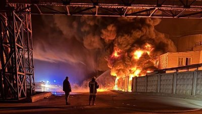 Атака РФ на Одещину 7 березня 2026 року, атака РФ 7 березня 2026 року, пожежа, порт