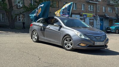 до Дня морської піхоти відбувся автопробіг за участі військових та родин полонених