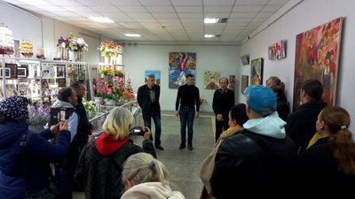 У Сумах презентували виставку митця Сергія Степанова У Сумах презентували виставку митця Сергія Степанова