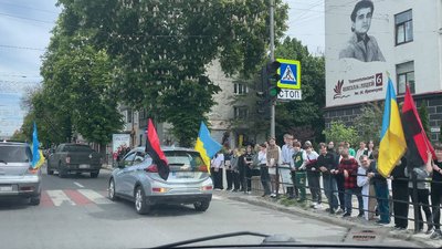 Зустріч загиблих захисників у Тернополі