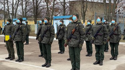 Миколаївські нацгвардійці склали присягу Миколаївські нацгвардійці склали присягу