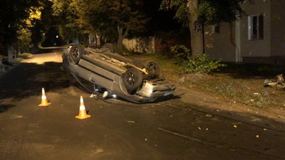 Протягом ночі у Чернігові сталися дві ДТП за участю п'яних водіїв