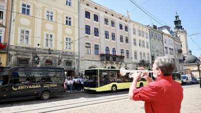 У Львові попрощаються із п’ятьма захисниками України