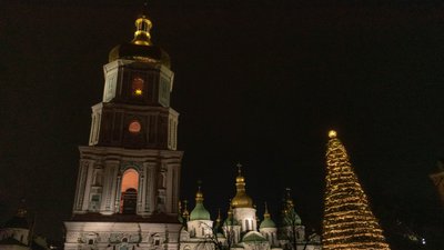 Головна ялинка Києва, грудень 2025 року