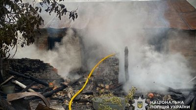 Пожежа у будинку в Зіньківській ТГ на Полтавщині 