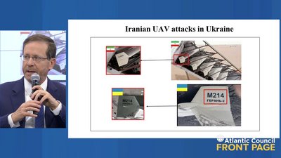 Президент Ізраїлю надав докази застосування іранських дронів в Україні