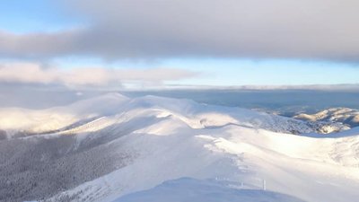 На горі Піп Іван температура повітря опустилася до -21°С На горі Піп Іван температура повітря опустилася до -21°С