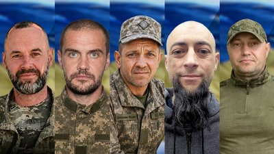 Полеглі військові з Буковини Малайко, Галущинський, Шестакович, Рябий та Івасюк