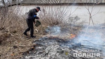 Спалювання трави: скількох жителів Полтавщини оштрафували
