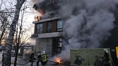 Пожежа в реторані "Той самий баранчик"
