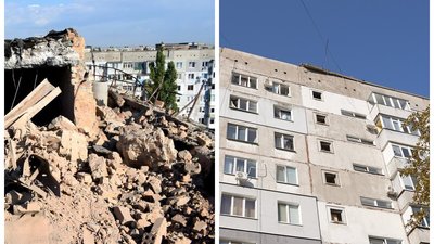 Наслідки російської атаки 3 вересня 2026 року. 