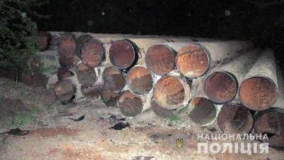На Запоріжжі поліція викрила зловмисників, які демонтували труби зрошувальної системи