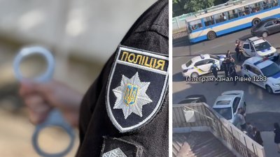 У Рівному на Відінській затримали хулігана