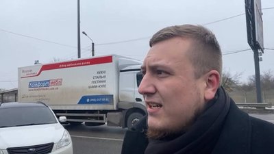 Нацкорпус заявив про блокування автобусу з представниками ОПЗЖ під Харковом