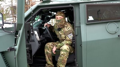 Ігор Гайдан, бойова машина