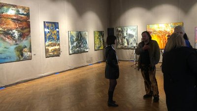 В Одесі відкрилась виставка "Нові мости" В Одесі відкрилась виставка "Нові мости"