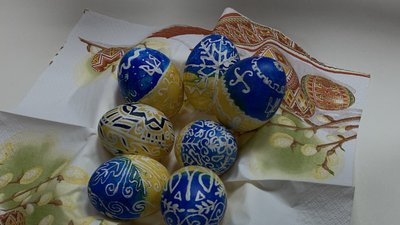 Оберіг на перемогу. У Миколаєві відбувся майстер-клас з розпису писанок Оберіг на перемогу. У Миколаєві відбувся майстер-клас з розпису писанок